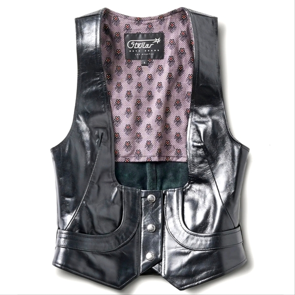 STELLAR Motor Brand Venus Leather Vest